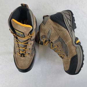 Carolina Men's Granite CA4561 Hiker 5" Aerogrip Steel Toe Brown Lace‎ Up Suede